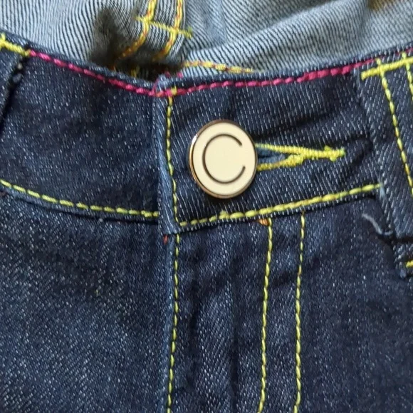 Y2K COOGI Boot Cut Jeans Size 3/4 in seam 33 and 1/2 - Picture 8 of 14